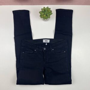 Paige Black Skyline Skinny Denim Jeans Designer Women Size 26